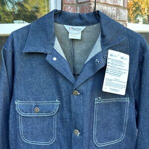 NOS Vintage Denim Key Imperial 44 R Deadstock Jacket USA Made